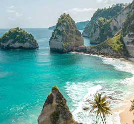 Nusa Penida 8 Hours – Rent Yacht Bali charter package