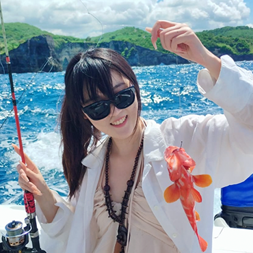 Ocean fishing yacht charter in Bali