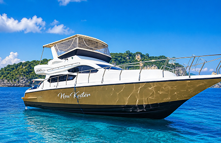 New Kester – luxury yacht for rent in Bali